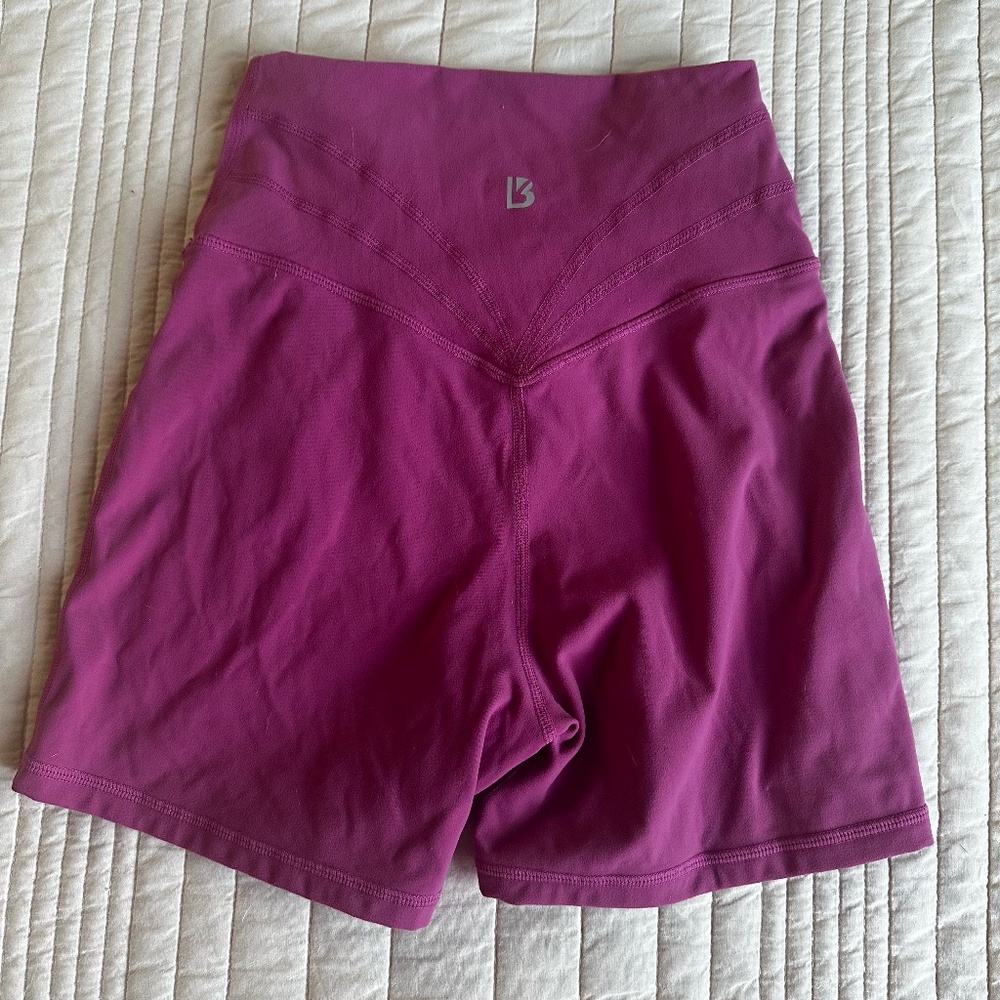 BuffBunny Women's Athletic Shorts in Purple